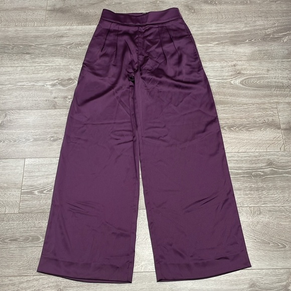Banana Republic Purple Wide Leg Pants - Picture 7 of 16